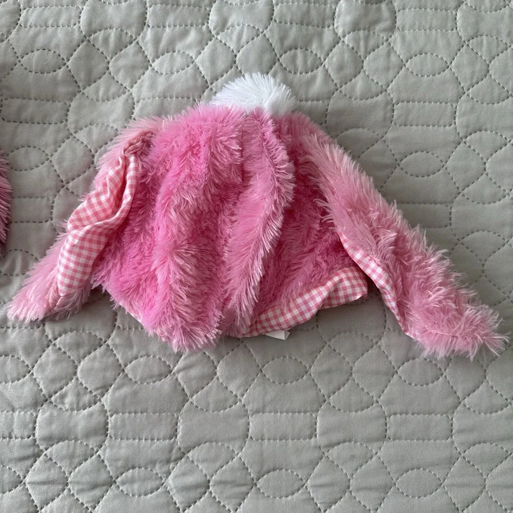 Rubies Infant Girls Pink Easter Bunny Rabbit Halloween Costume Size 6-12 Months